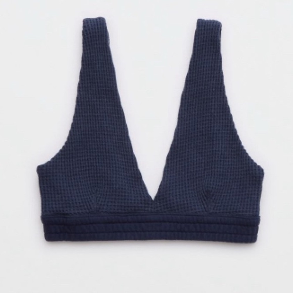 Blue Waffle Bralette NWOT